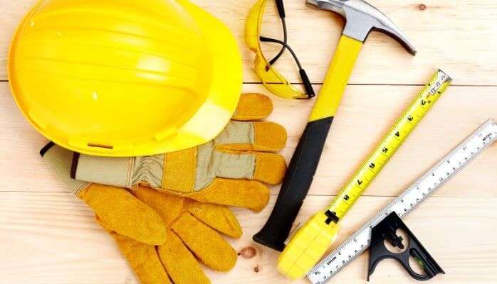 Herramientas útiles y material de construcción