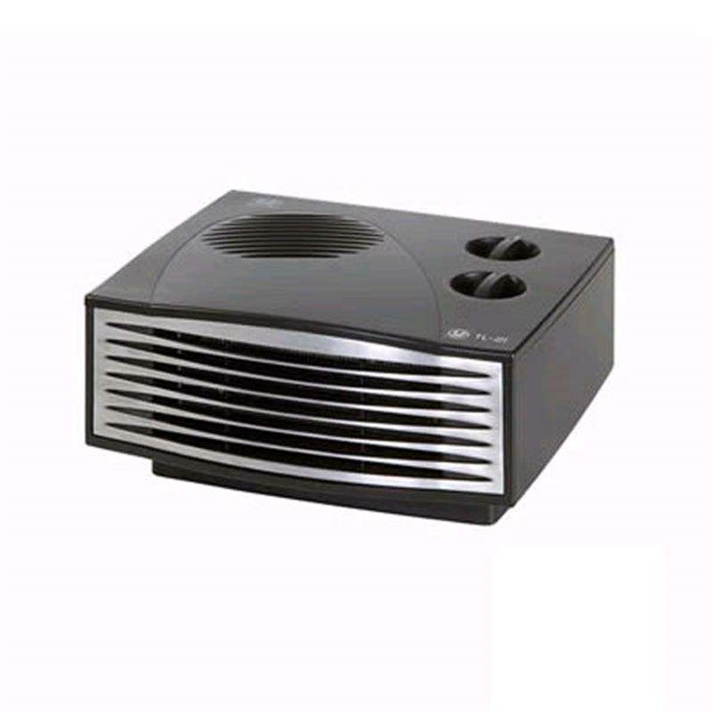 Calefactor Horizontal 1000-2000 W Negro