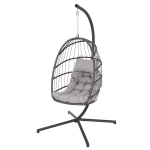 Progarden Silla colgante con Base Gris oscuro