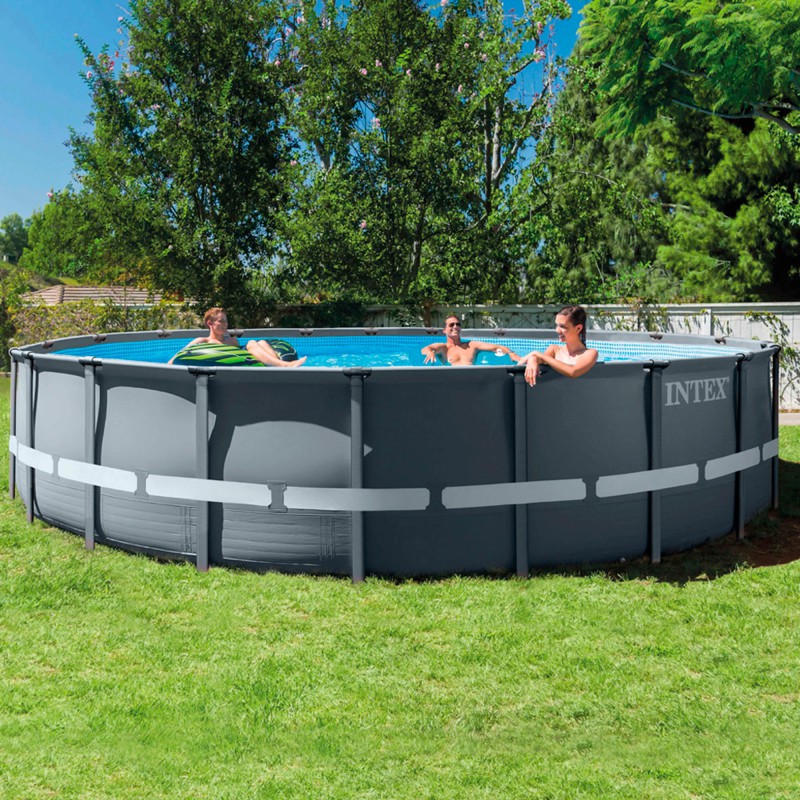 Intex - piscina desmontable Ultra XTR Frame 610x122 cm con Depuradora