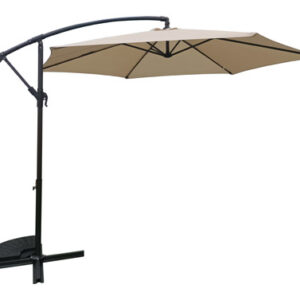 PARASOL ALUMINIO EXCENTRICO BEIGE