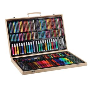 SET MALETÍN ARTE MADERA 180 pcs