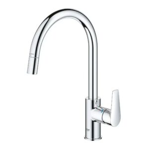 GRIFO MONOMANDO DE COCINA CON CAÑO ALTO EXTRAIBLE SERIE START EDGE