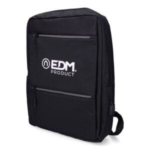 MOCHILA DE OFICINA NEGRA PIERRE DELONE