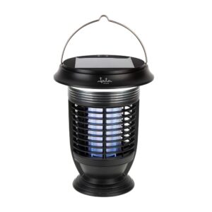 ATRAPA MOSQUITOS PARA INTERIOR/EXTERIOR Y LÁMPARA SOLAR, 5W, 40 m², Ø16,5 x 21,5 cm