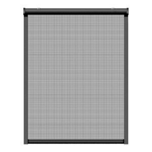 MOSQUITERA ENROLLABLE, ANTRACITA, 100 x 160 cm