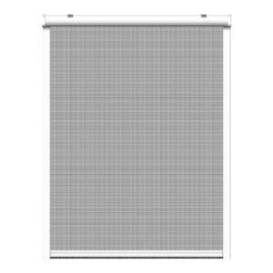 MOSQUITERA ENROLLABLE, BLANCA, 130 x 160 cm