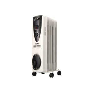 RADIADOR DE ACEITE 1500 W CON 7 ELEMENTOS, 37 x 16,5 x 73 cm