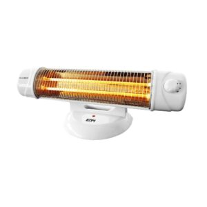 ESTUFA DE CUARZO DE SUELO 600 / 1200 W, 55,5 x 15 x 20 cm