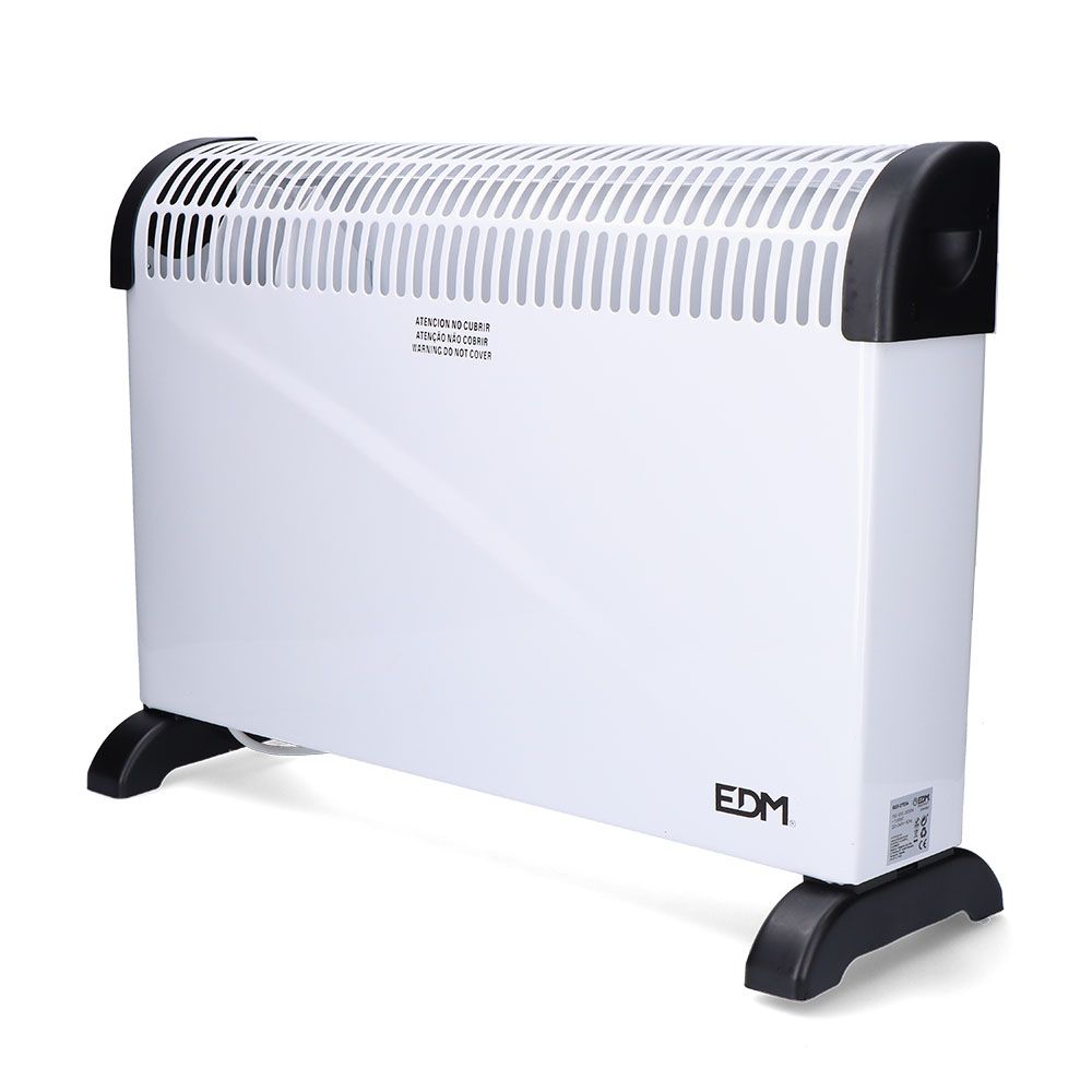 CONVECTOR DE AIRE MODELO TURBO 2000 W, 62,5 x 14 x 49 cm