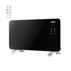 CONVECTOR CON PLACA DE CRISTAL 1500 W, 76 x 24 x 43 cm