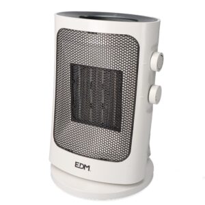 CALEFACTOR VERTICAL 1000 - 1500 W BLANCO, OSCILANTE, 19 x 14 x 25,5 cm