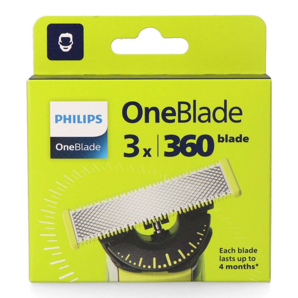 CUCHILLAS FLEXIBLES DE REPUESTO PARA AFEITADORA ON BLADE, 3 uds