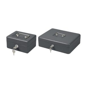 CAJA DE CAUDALES METÁLICA 30 x 24 x 9 cm