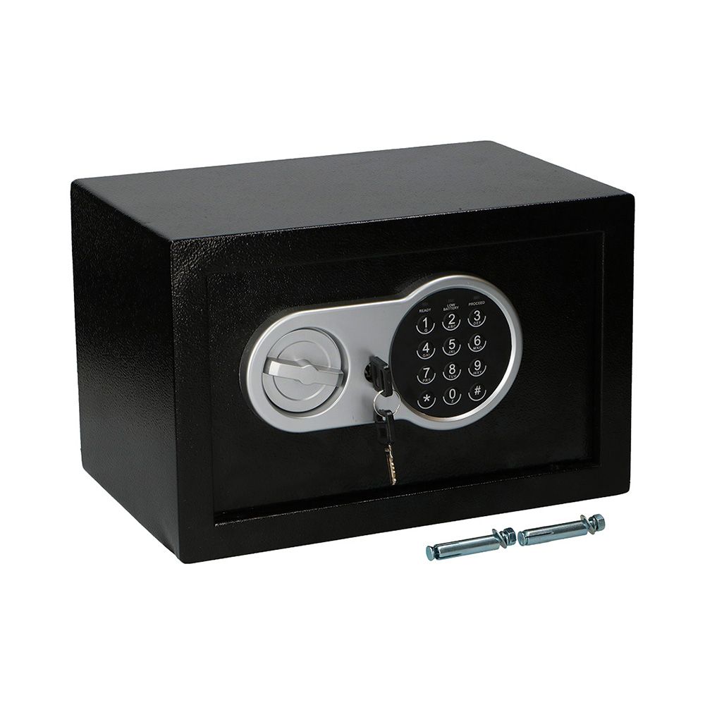 CAJA FUERTE ELECTRONICA REFORZADA 31 x 20 x 20 cm