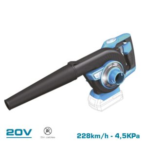 ASPIRADOR / SOPLADOR 20 V SIN BATERÍA NI CARGADOR