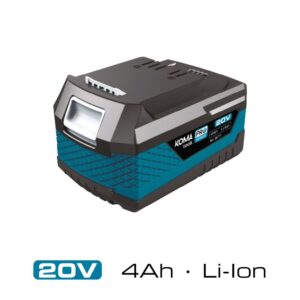 BATERÍA LI-ION 20 V 4.0 Ah 11,8 x 7,4 x 6,7 cm