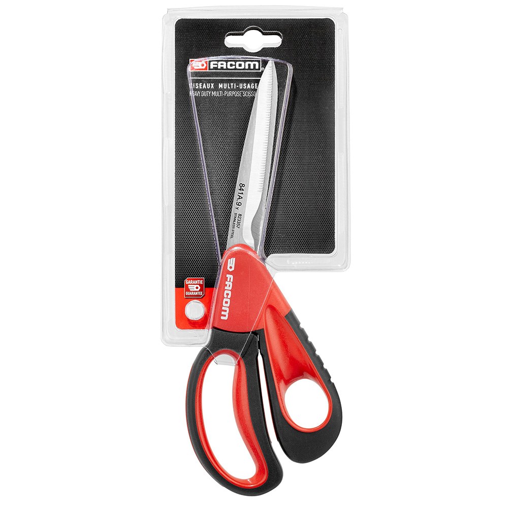 TIJERAS MULTIUSOS CON EMPUÑADURA ERGONÓMICA PARA DIESTROS