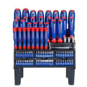 DESTORNILLADORES CR-V, JUEGO 100 PIEZAS