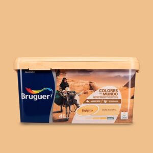 PINTURA PAREDES Y TECHOS, COLOR EGIPTO OCRE NATURAL, 4 l