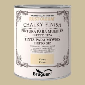RUST-OLEUM CHALKY FINISH MUEBLES CREMA 750 ml
