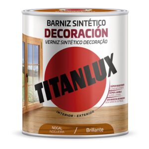 BARNIZ SINTÉTICO DECORACIÓN NOGAL BRILLANTE 750 ml