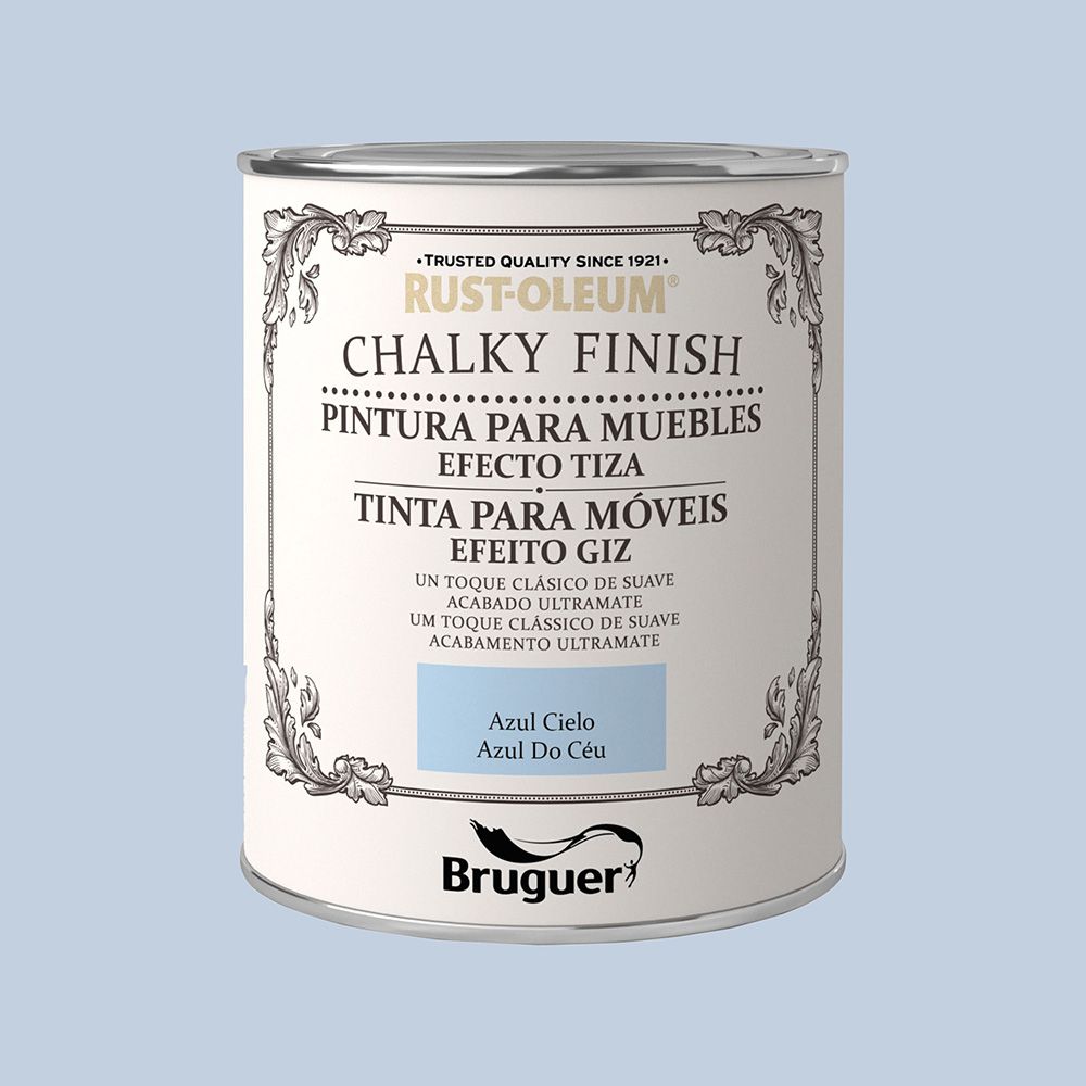 RUST-OLEUM CHALKY FINISH MUEBLES AZUL CIELO 750 ml