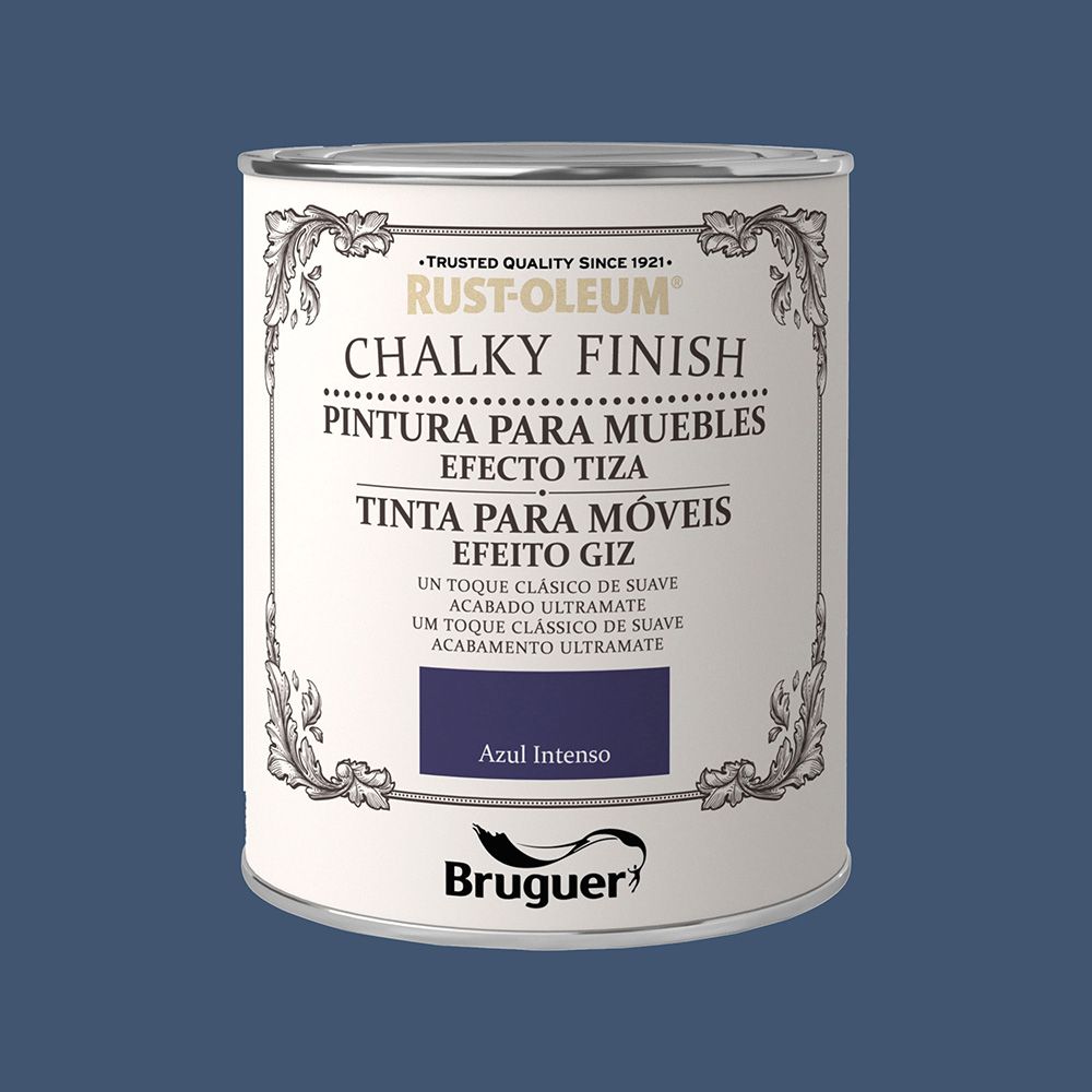 RUST-OLEUM CHALKY FINISH MUEBLES AZUL INTENSO 750 ml