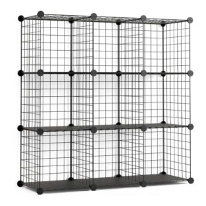 ESTANTERÍA MODULAR METÁLICA TITAN C9 NEGRO