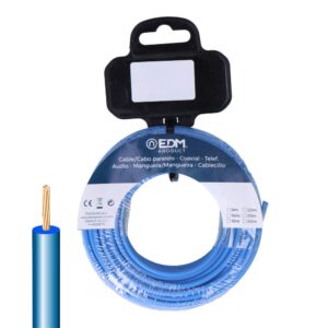 CARRETE CABLECILLO H07Z1-K 1,50 mm² AZUL, 50 m