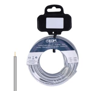 CARRETE CABLECILLO H07Z1-K 1,50 mm² GRIS, 50 m