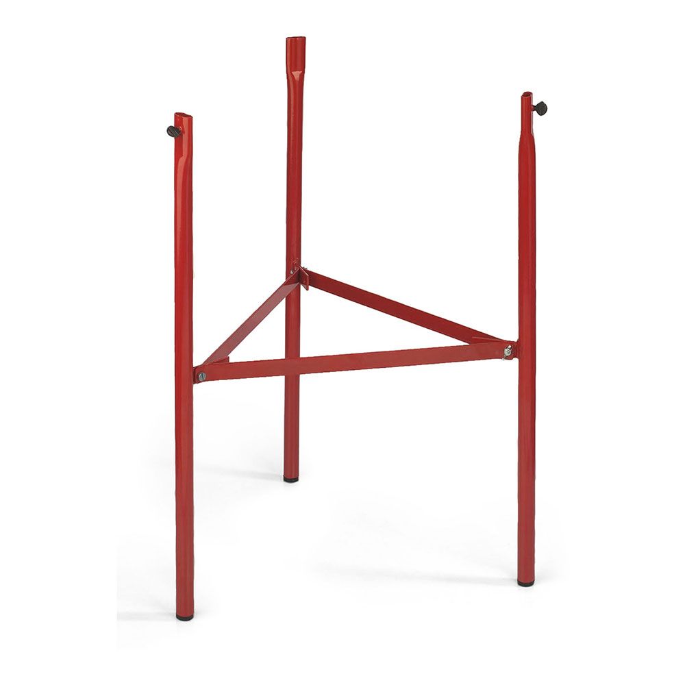 TRÍPODE PARA QUEMADOR RECUBIERTO CON PINTURA ROJA ANTICALÓRICA, 75 cm