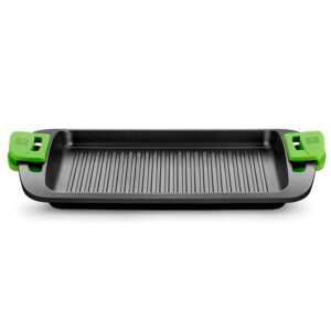 PLANCHA CON RAYAS DE ALUMINIO FUNDIDO CON ANTIADHERENTE TRICAPA INNOVATION PRIOR 40 cm