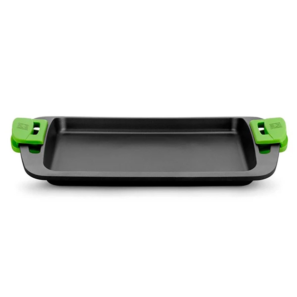 PLANCHA LISA DE ALUMINIO FUNDIDO CON ANTIADHERENTE TRICAPA INNOVATION PRIOR 40 cm