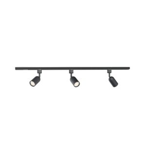 SISTEMA DE RIEL EASYLINK 3 PROYECTORES, SHEA, 5 W, NEGRO