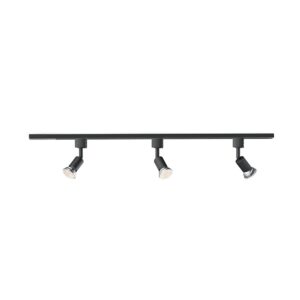 SISTEMA DE RIEL EASYLINK 3 PROYECTORES, TOBIA, 5 W, NEGRO
