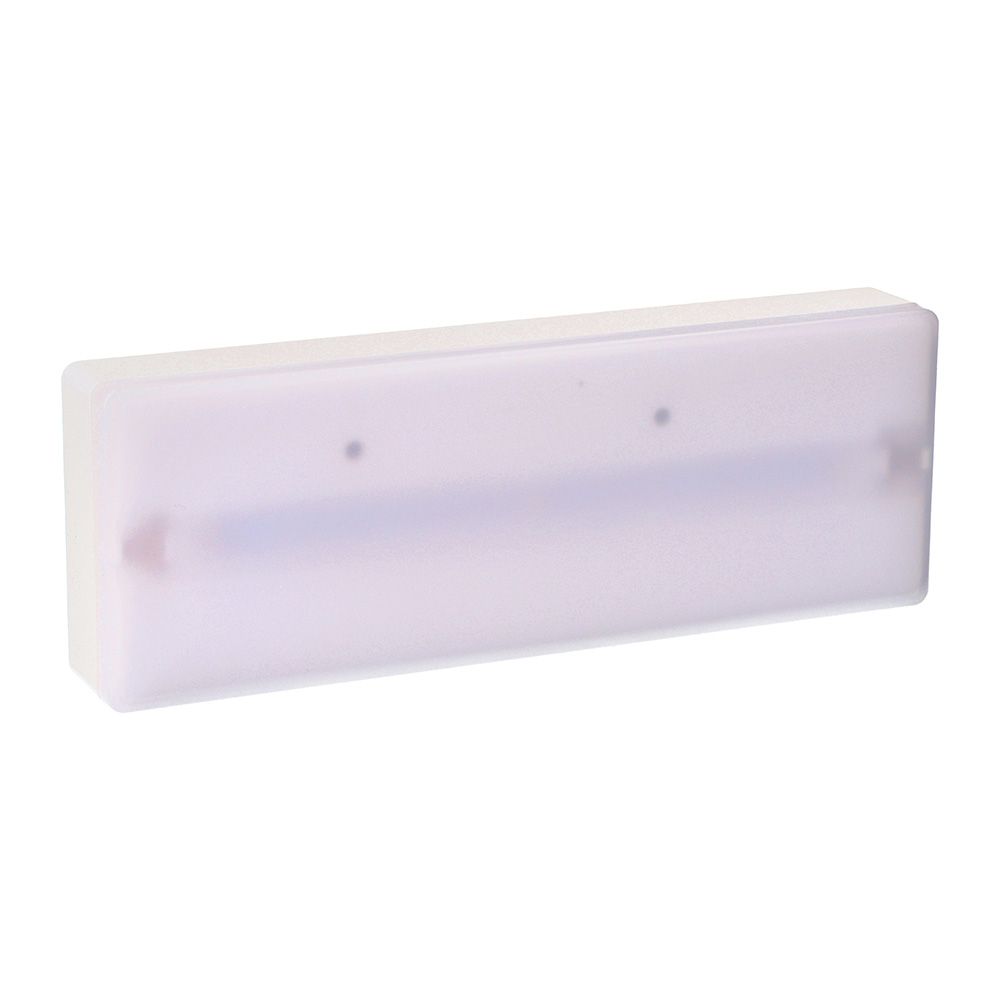 LUZ EMERGENCIA S10 300 lm 1 h IP-44 NP 10-300, 255 x 37 x 89 mm