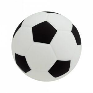 LÁMPARA NOCTURNA LED RGB RECARGABLE MODELO BALÓN FÚTBOL