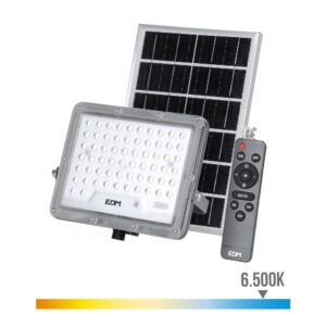 FOCO PROYECTOR SOLAR SLIM 300 W 2500 lm 6500 K LUZ FRÍA