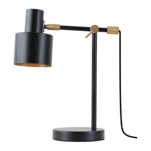 LÁMPARA DE MESA SERANTES, 1xE27, COLOR NEGRO, 300 x 140 x 351 mm