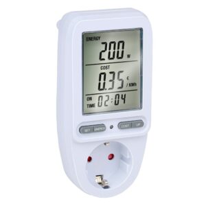 MONITOR DE ENERGÍA PARA ENCHUFES 7 x 7,5 x 14,5 cm
