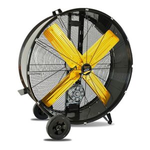 VENTILADOR INDUSTRIAL DE SUELO, TURBO 48C-V23, 660 W, Ø122 cm, 73 dB