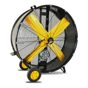 VENTILADOR INDUSTRIAL DE SUELO, TURBO 36C-V23, 490 W, Ø91 cm, 70 dB