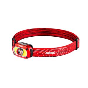 LINTERNA FRONTAL RECARGABLE MYCRO550+, ROJA 550 lm