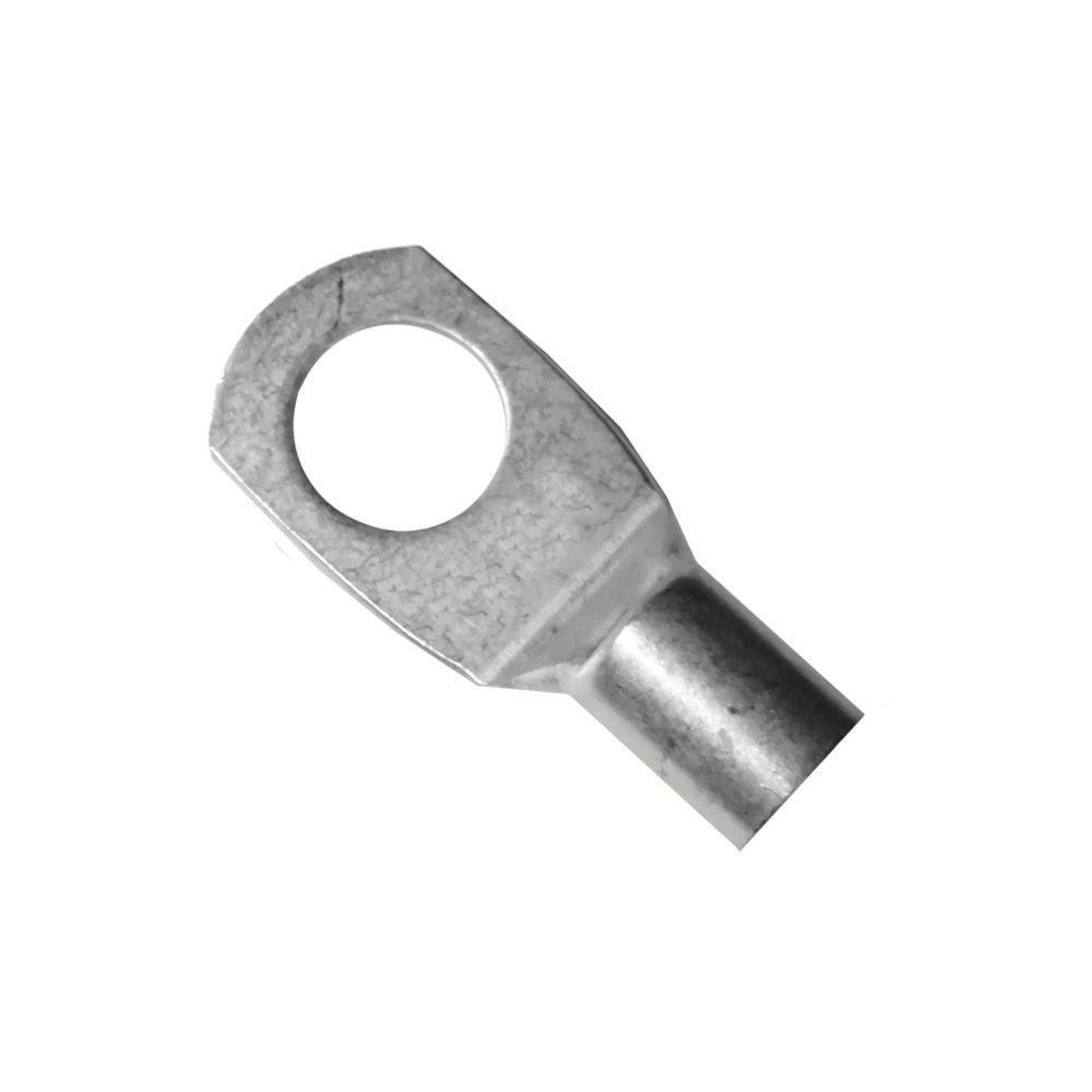 TERMINAL TUBULAR DE COBRE PARA CABLE DE 25 mm Y TALADRO DE 10 mm, BOLSA 25 uds