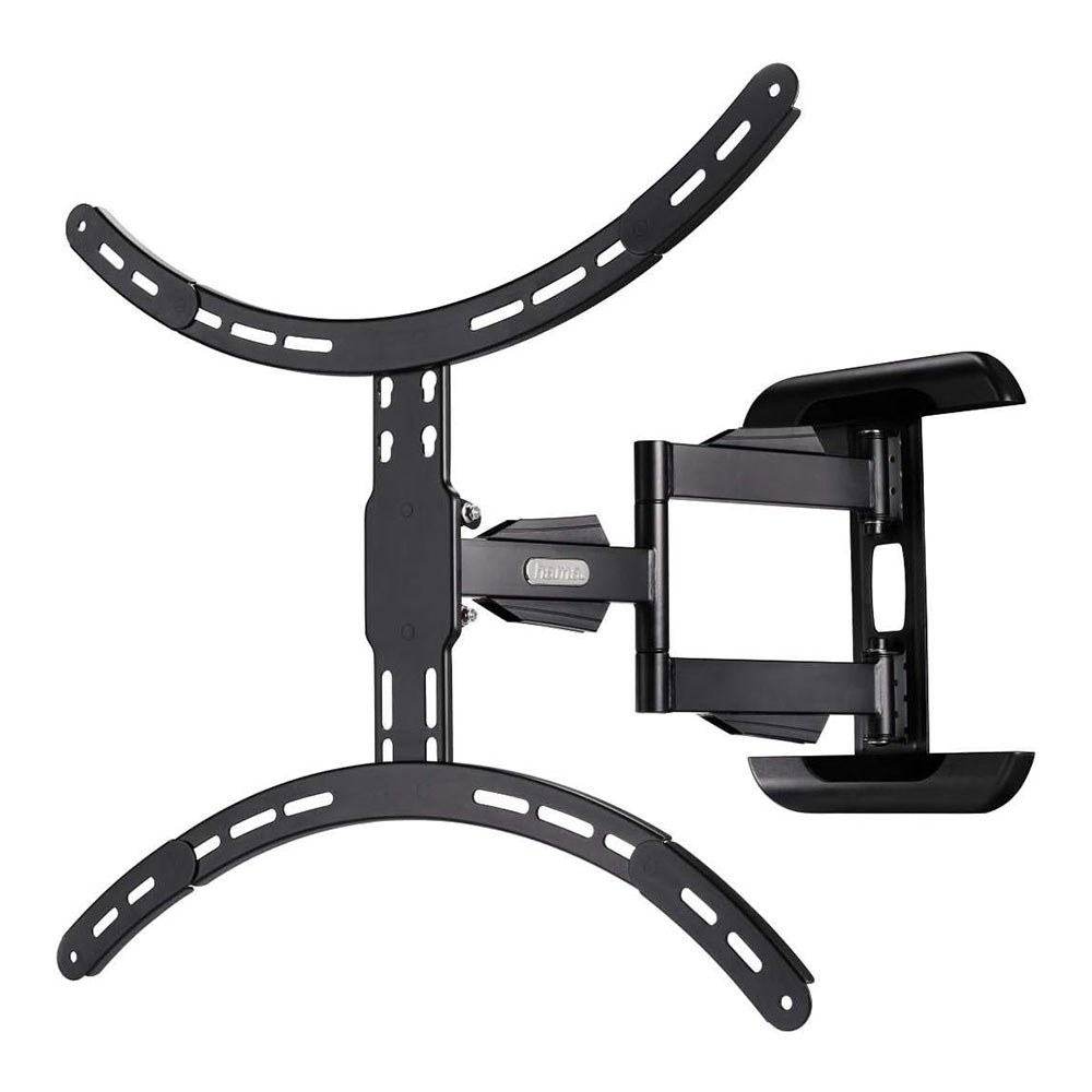 SOPORTE MURAL TV, NEGRO, DOBLE BRAZO ARTICULADO, DE 37 A 75 pulg, CARGA MÁX. 45 kg
