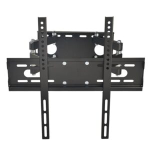 SOPORTE UNIVERSAL TV, NEGRO, CON DOS BRAZOS Y OSCILANTE, DE 26 A 55 pulg, CARGA MÁX 50 kg
