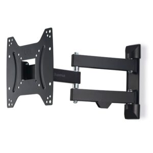 SOPORTE MURAL TV, NEGRO, ARTICULADO, DOBLE BRAZO, DE 19 A 48 pulg, CARGA MÁX. 20 kg