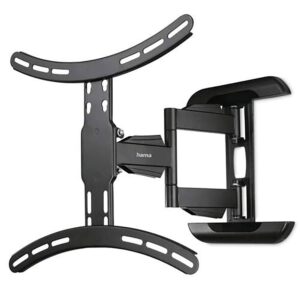 SOPORTE MURAL TELEVISOR, NEGRO, DOBLE BRAZO ARTICULADO, DE 32 A 65 pulg, CARGA MÁX. 35 kg