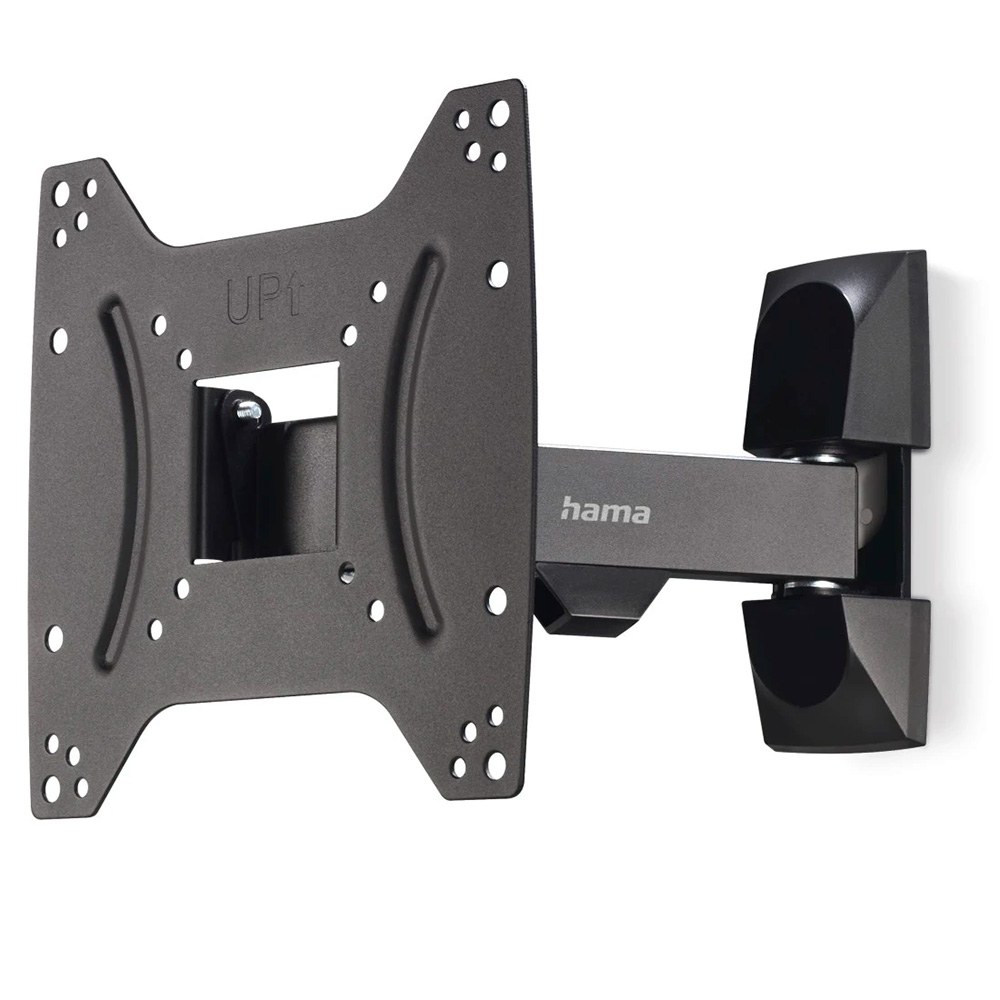 SOPORTE MURAL TELEVISOR, NEGRO, ARTICULADO, DE 19 A 48 pulg, CARGA MÁX. 20 kg